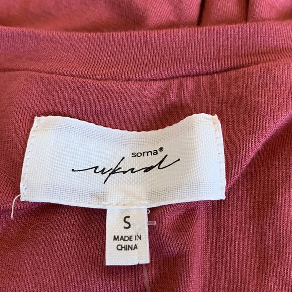 Soma honey rose tie waist short sleeve dress Size S NWT - Picture 6 of 8